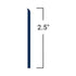 Tarkett - Solid Vinyl Wall Base Cbt147-2.5 X120'x1/8 ||CBT1472X120X18