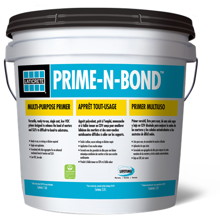 Laticrete - Prime N Bond Sceau de 1 gal