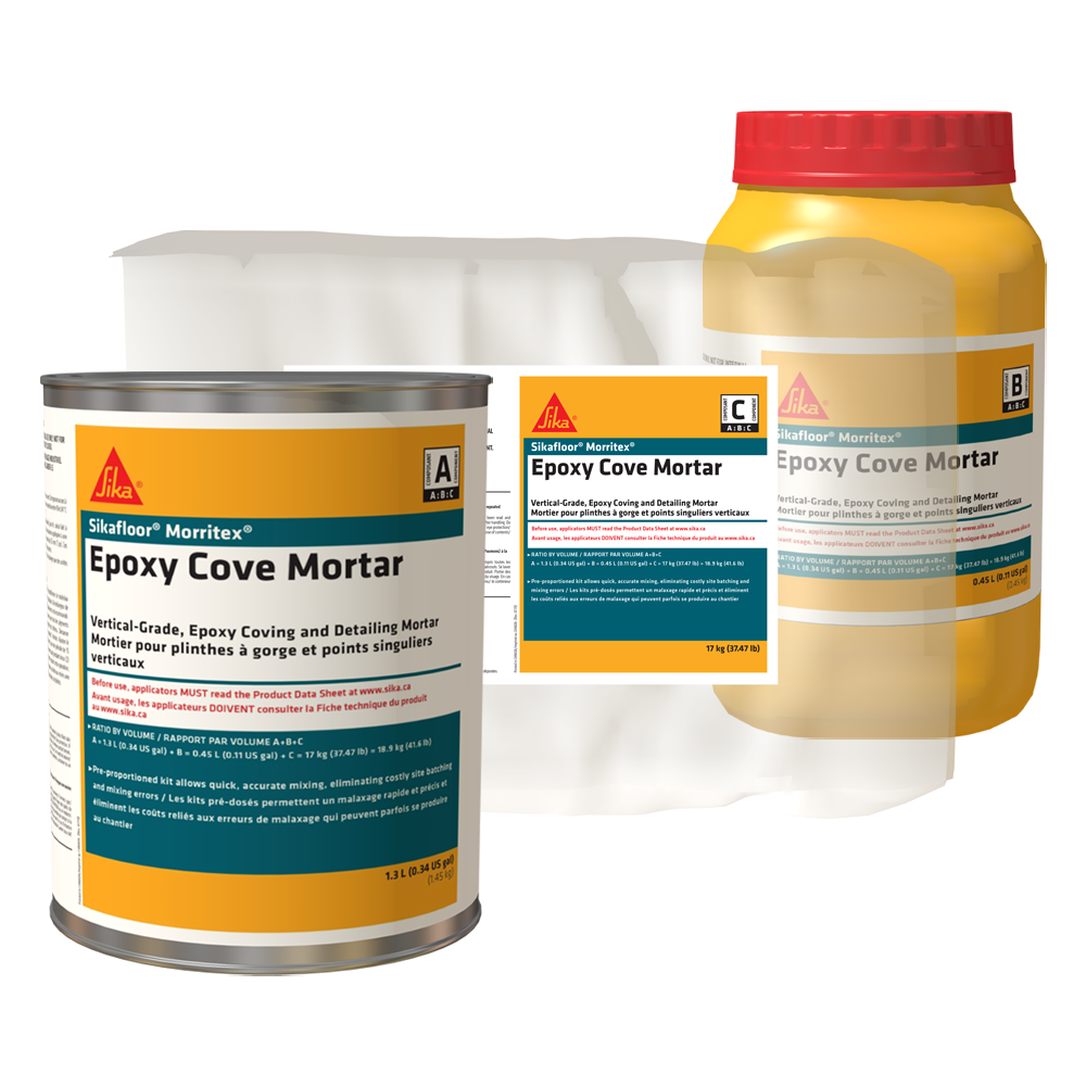 Sika - Sikafloor Morritex Système de mortier d'epoxy pour plinthes 18.9 kg