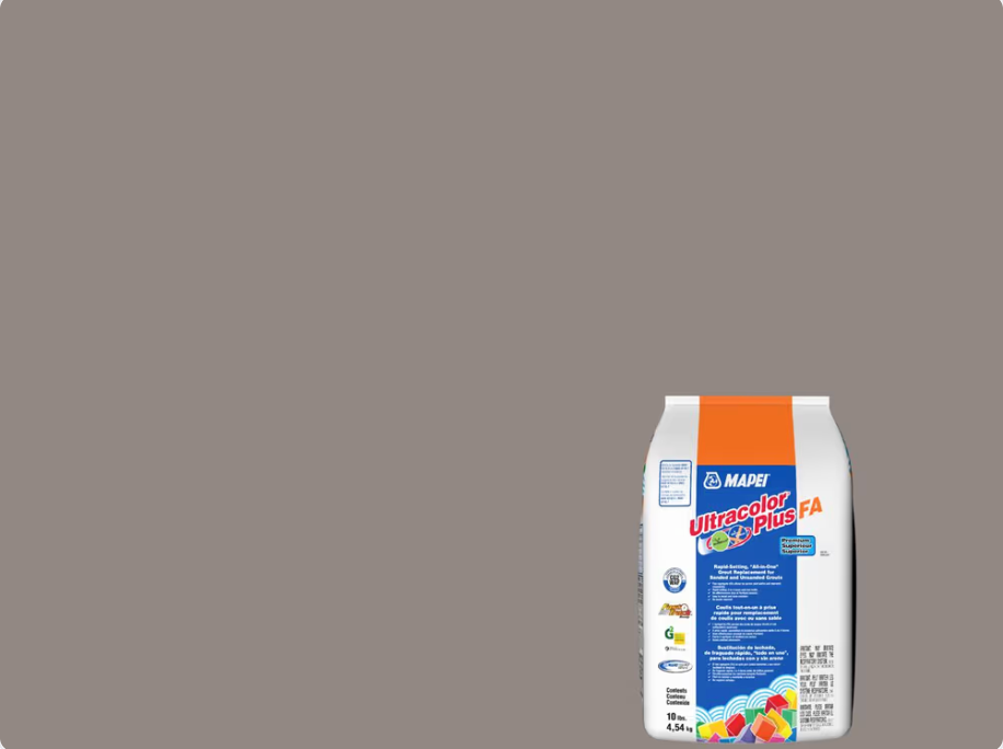 6BU000205 - #02 Étain 10 lb - Mapei Ultracolor Plus FA Coulis tout-en-un à prise rapide