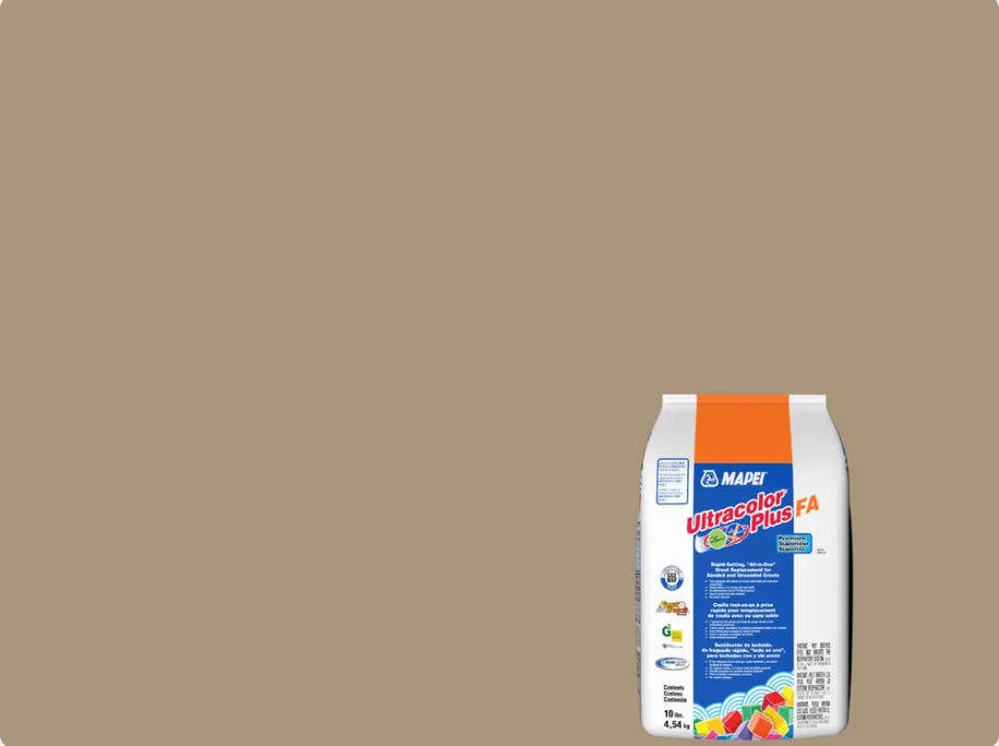 6BU000505 - #05 Chamois 10 lb - Mapei Ultracolor Plus FA Fast Setting All-In-One Grout