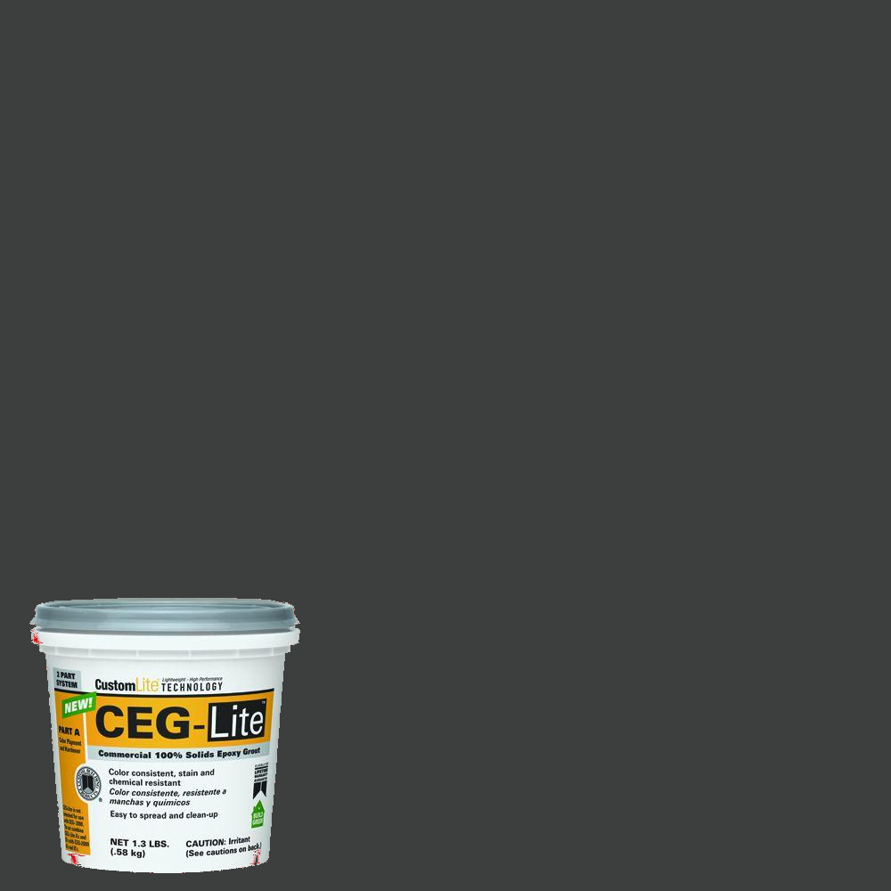 Custom Building Products - Coulis époxy CEG-Lite Partie A #60 Charcoal 1.3 lb