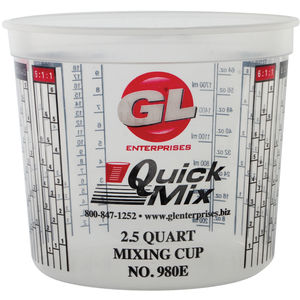 GL - Tasse à mélanger GLE 2.5 qt