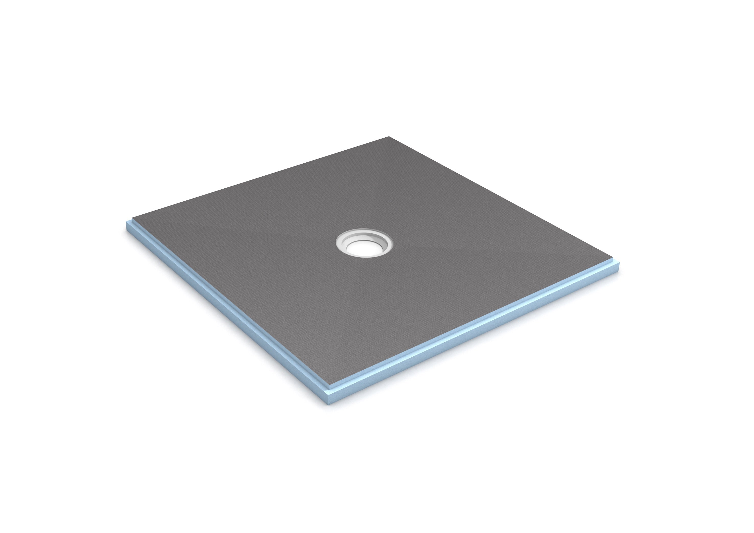 Wedi - Base de douche Fundo Primo avec assemblage pour Drain Centré - 36" x 36"
