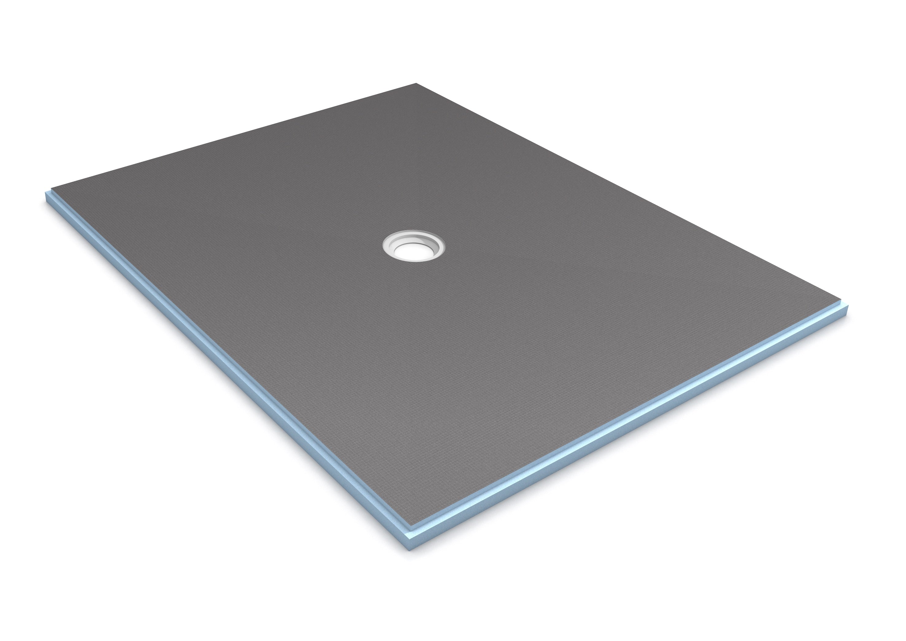 Wedi - Base de douche Fundo Primo avec assemblage pour Drain Centré - 48" x 60"