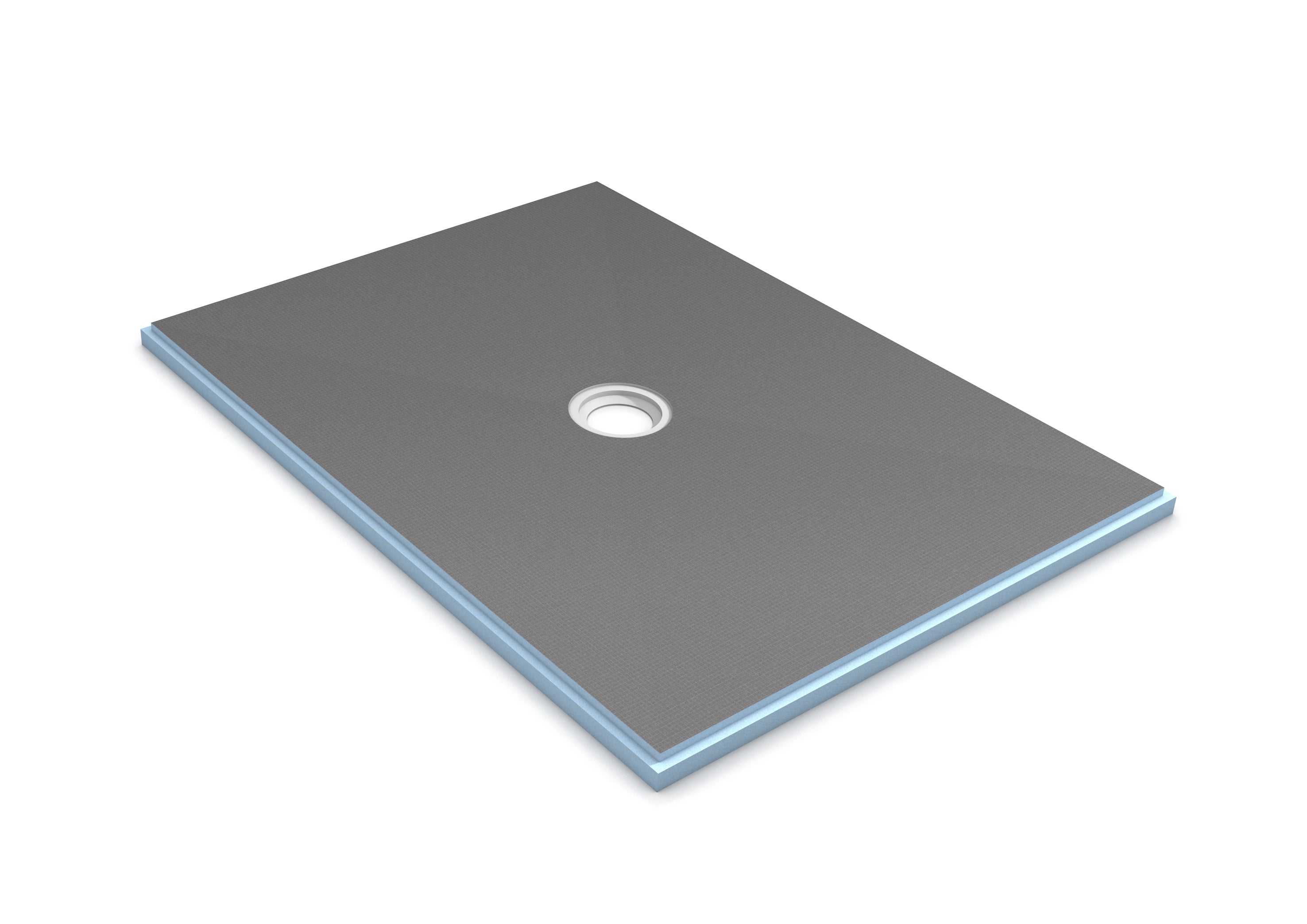 Wedi - Base de douche Fundo Primo avec assemblage pour Drain Centré - 36" x 48"