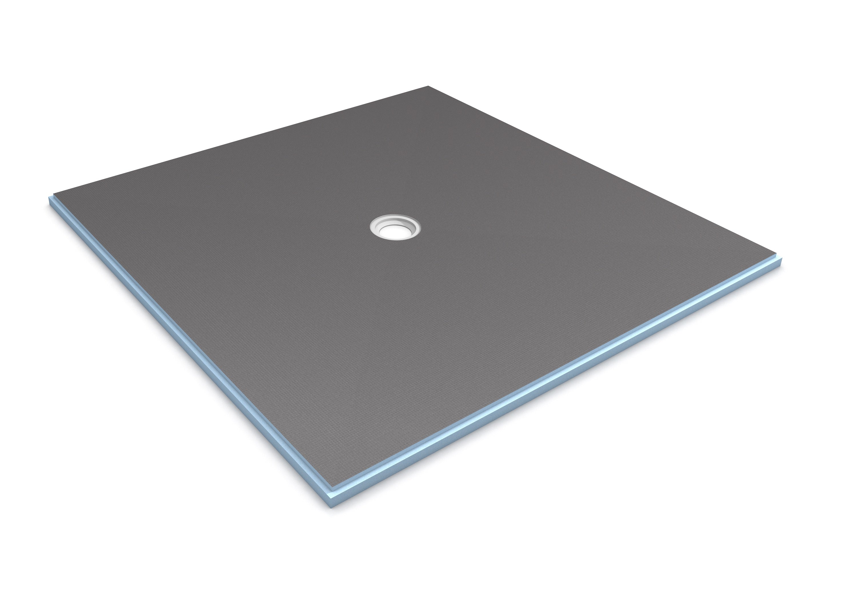 Wedi - Base de douche Fundo Primo avec assemblage pour Drain Centré - 60" x 60"
