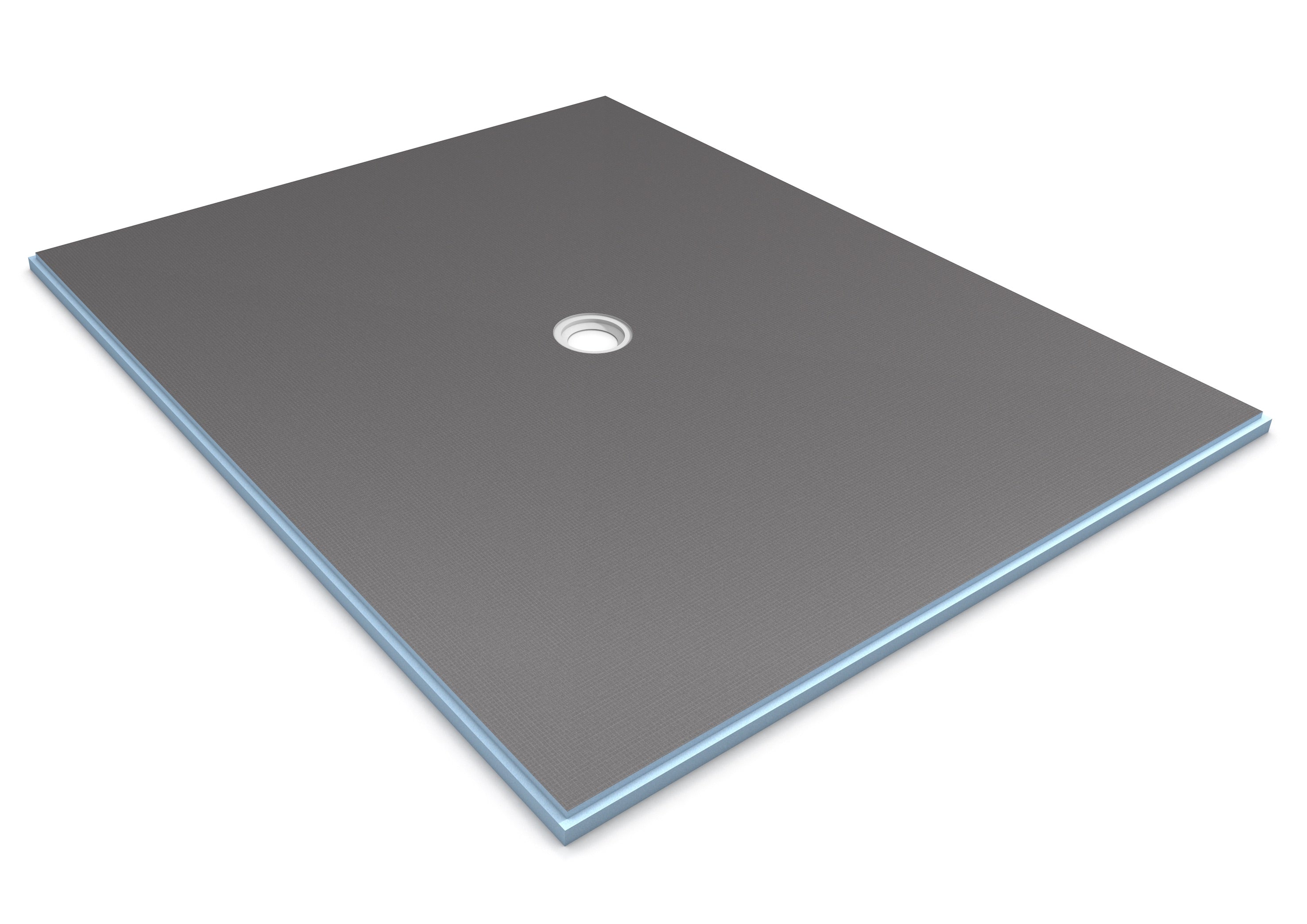 Wedi - Base de douche Fundo Primo avec assemblage pour Drain Centré - 60" x 72"
