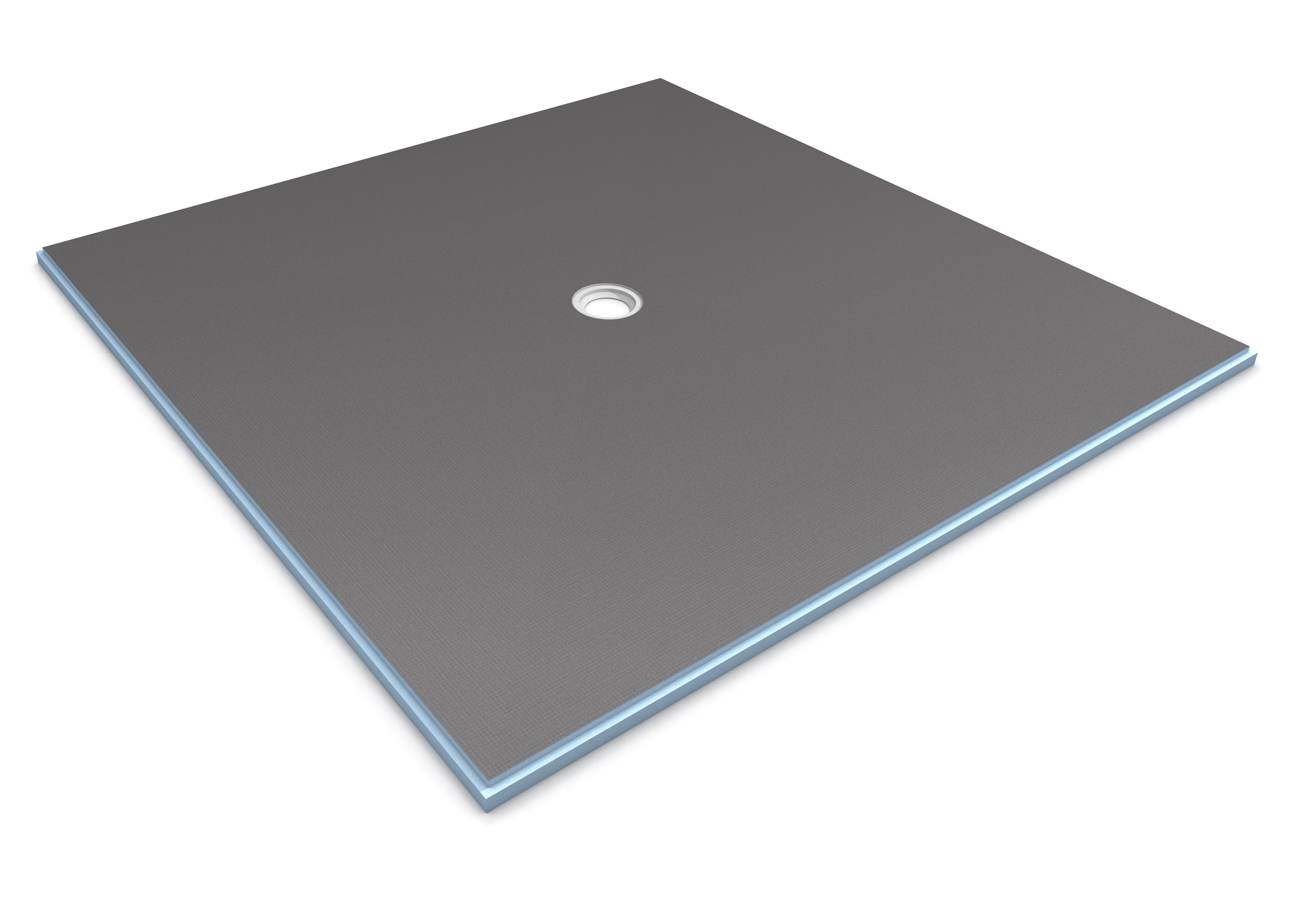 Wedi - Base de douche Fundo Primo avec assemblage pour Drain Centré - 72" x 72"