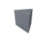 Wedi - Siège triangulaire en mousse pleine - 23" x 23"