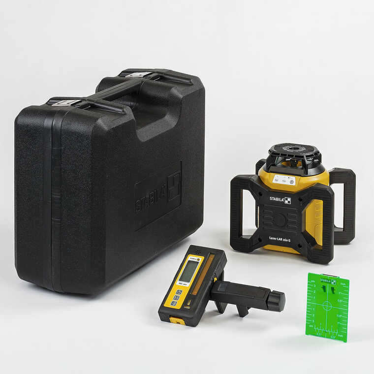 Stabila - Laser rotatif avec trousse LAR 160 G