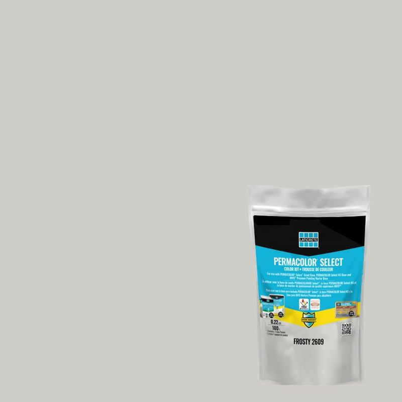 Laticrete - Permacolor Select Color Kit colorant de coulis #09 Frosty 0.23 kg (paquet de 10)