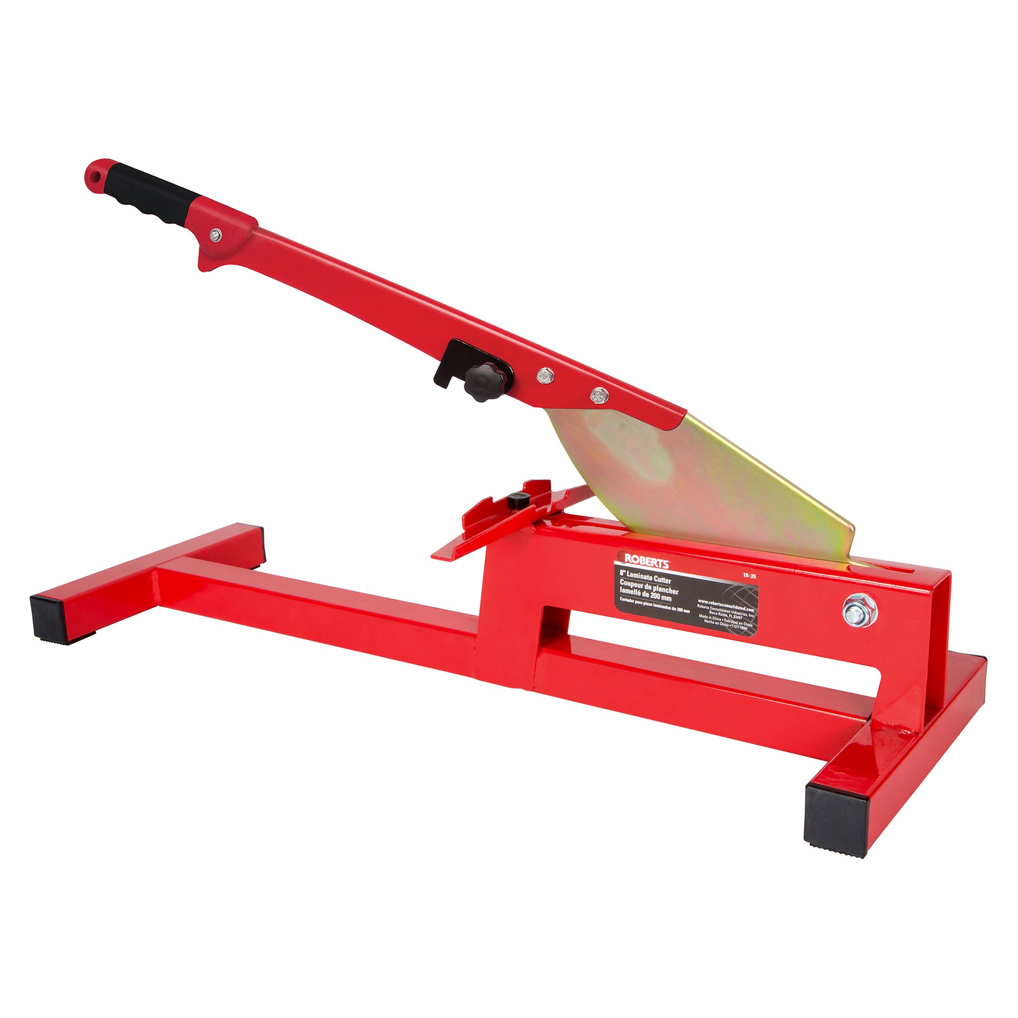 Roberts - Coupeur de planches de stratifié et de vinyle de 8" pour la coupe transversale