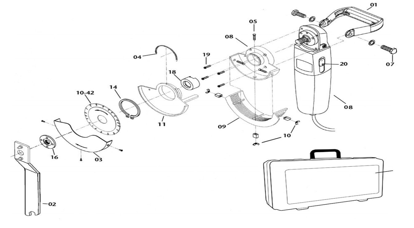 Roberts - Caisse de transport en plastique pour 10-40