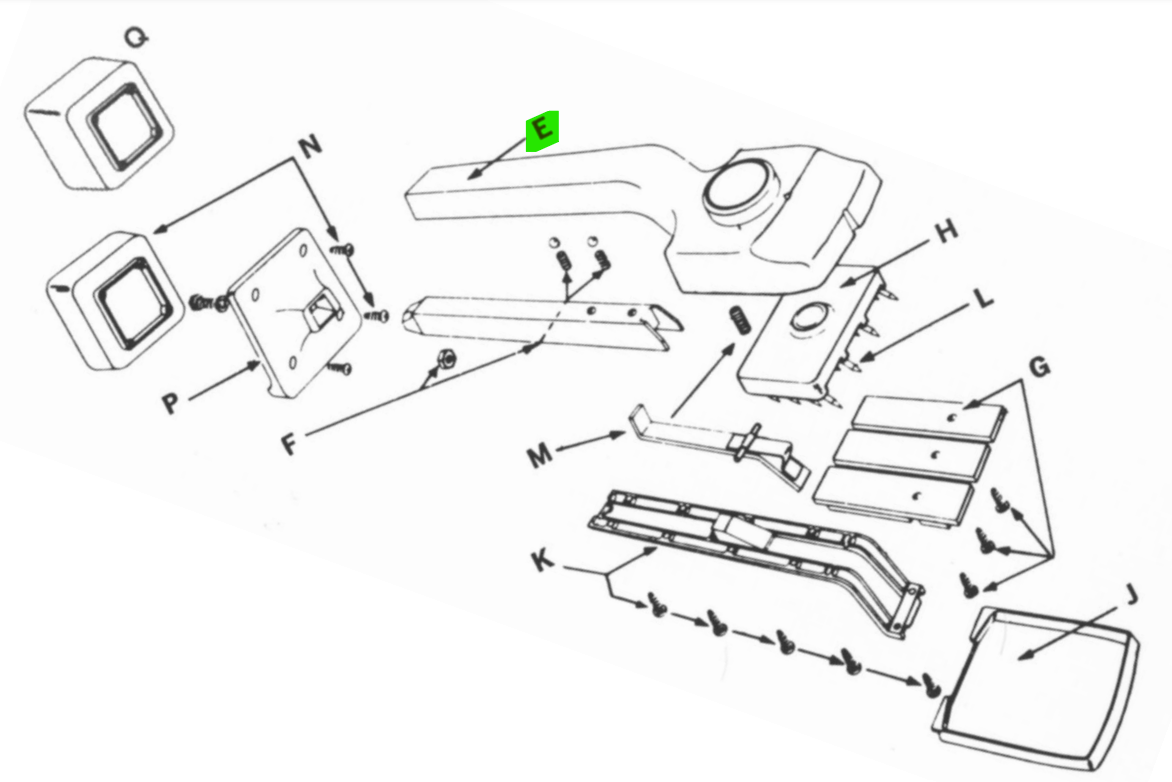 Roberts - Corps principal et assemblage du cadran pour 10-412