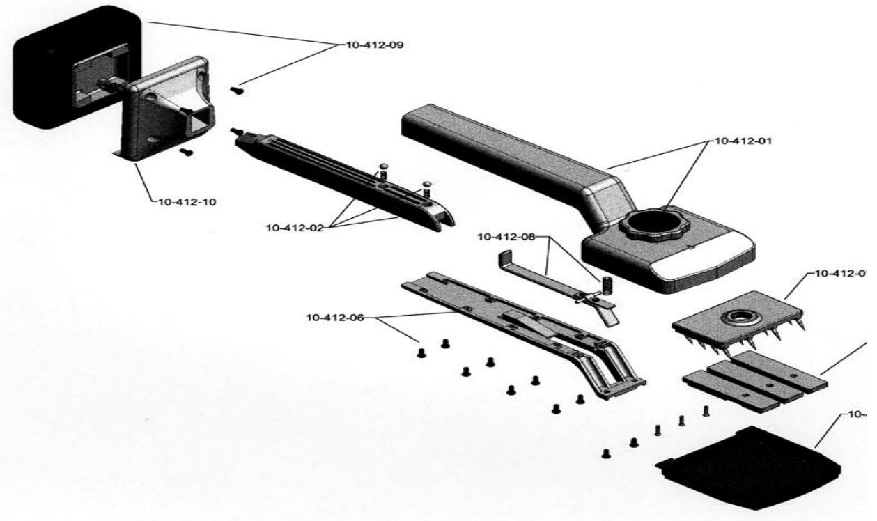 Roberts - Vis d'insertion Nap Grip 10-412/10-501 (paquet de 50)