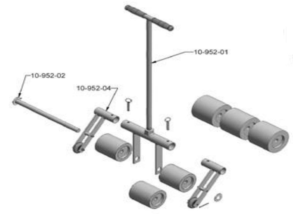 Roberts - Prises pour poignée en caoutchouc pour 10-952 (paquet de 2)