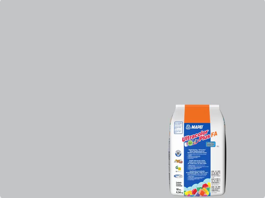 #101 Rain 10 lb - Mapei Ultracolor Plus FA Fast Setting All-In-One Grout ||6BU010105