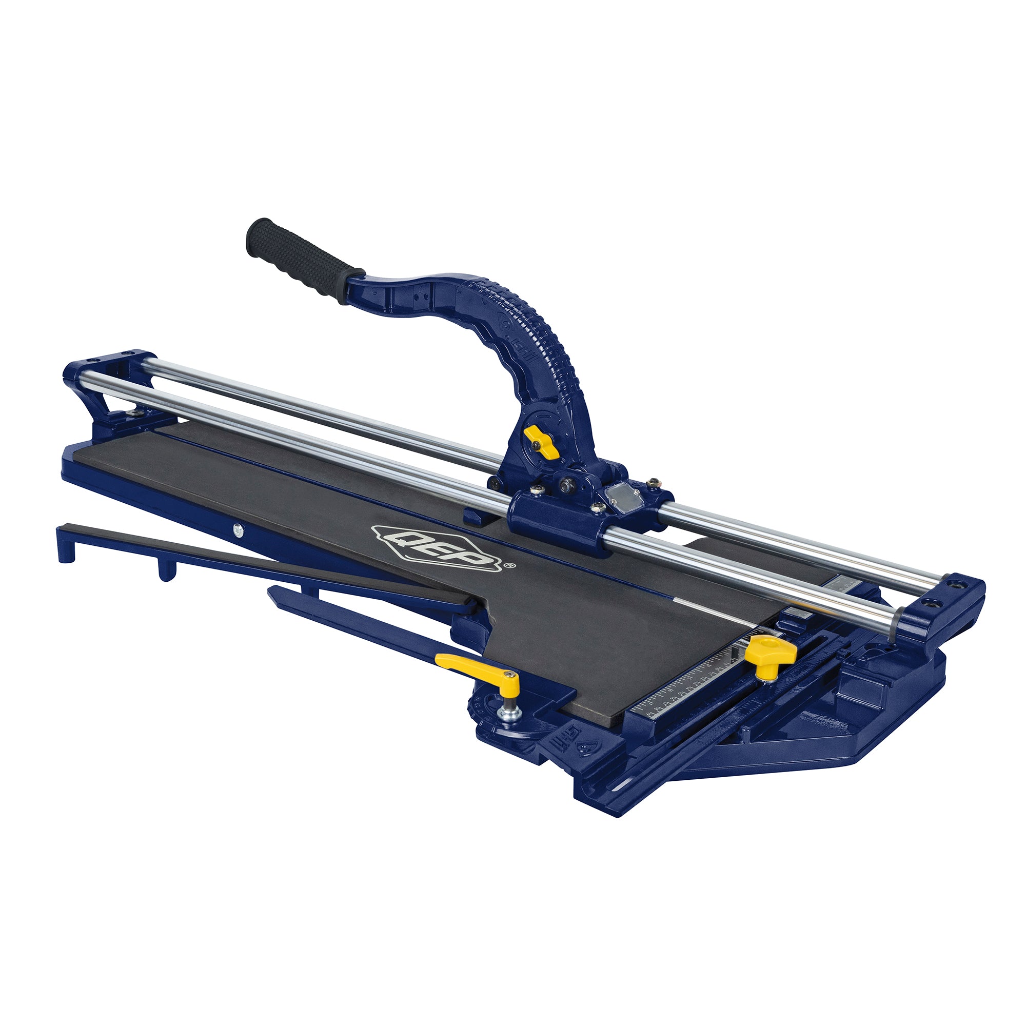 QEP - Coupe-carreaux professionnel de 28 po (711 mm) pour carreaux de céramique et de porcelaine avec molette de découpe de 7/8 po (22.2 mm) à roulement à billes