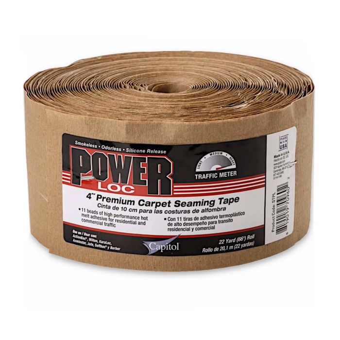 GCP - Ruban à joints de tapis Capitol Power Loc 4" x 66'