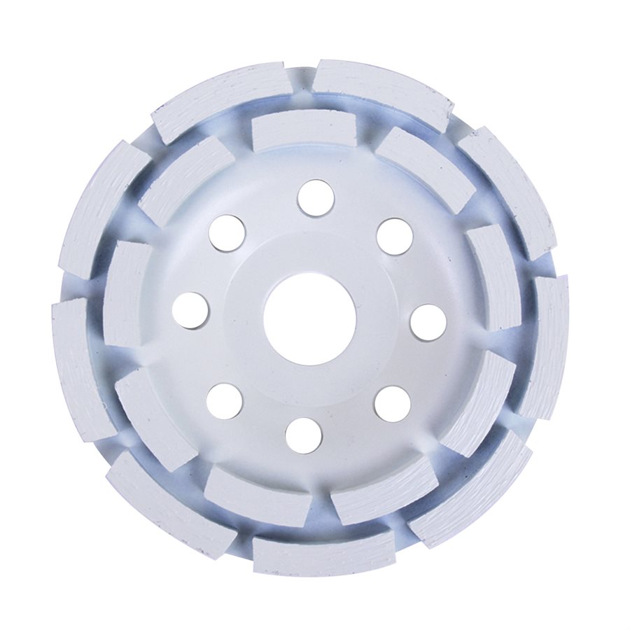 Toolway - Meule segmentée diamantée à double rang 4.5"