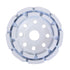Toolway - Meule segmentée diamantée à double rang 4.5"
