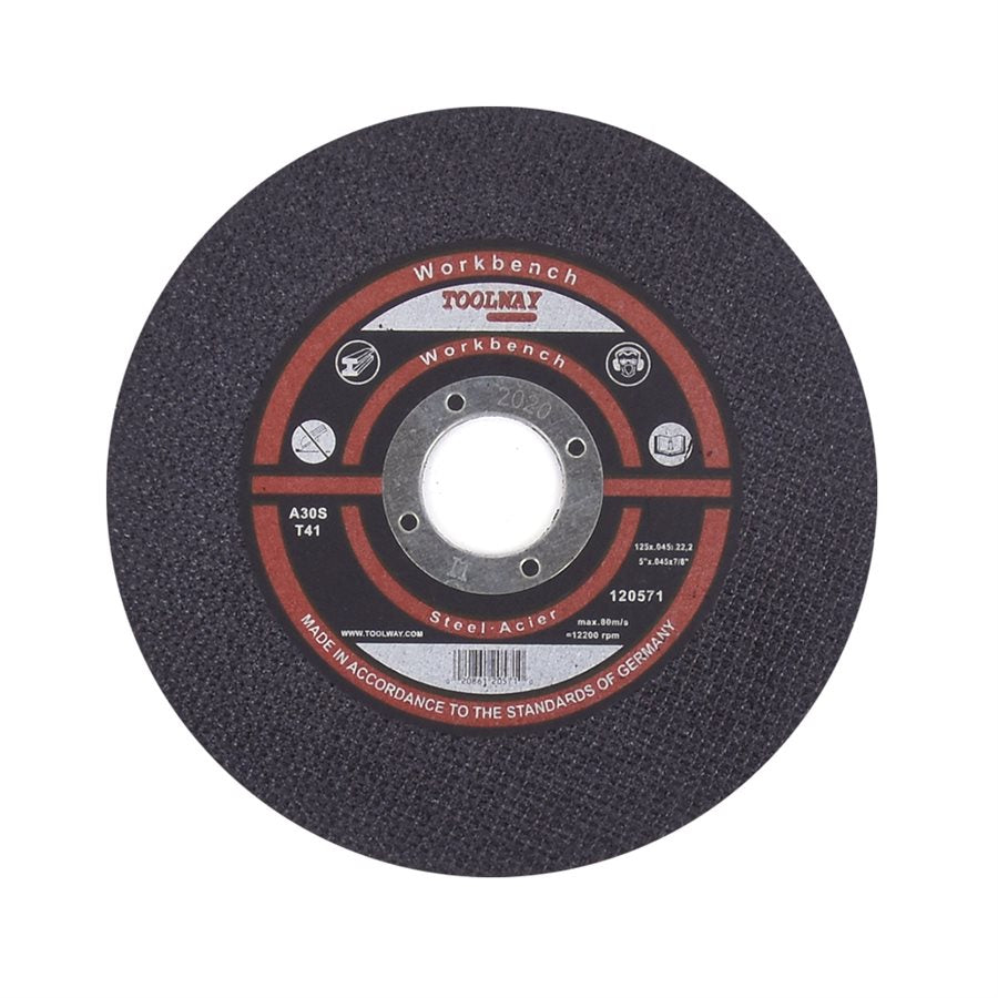 Toolway - Meule ultra-mince pour la coupe du métal 5"