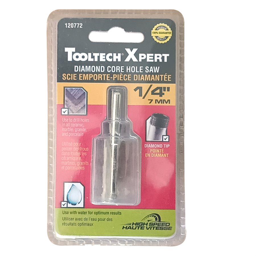 Toolway - Scie cloche à grain diamanté 1/4"