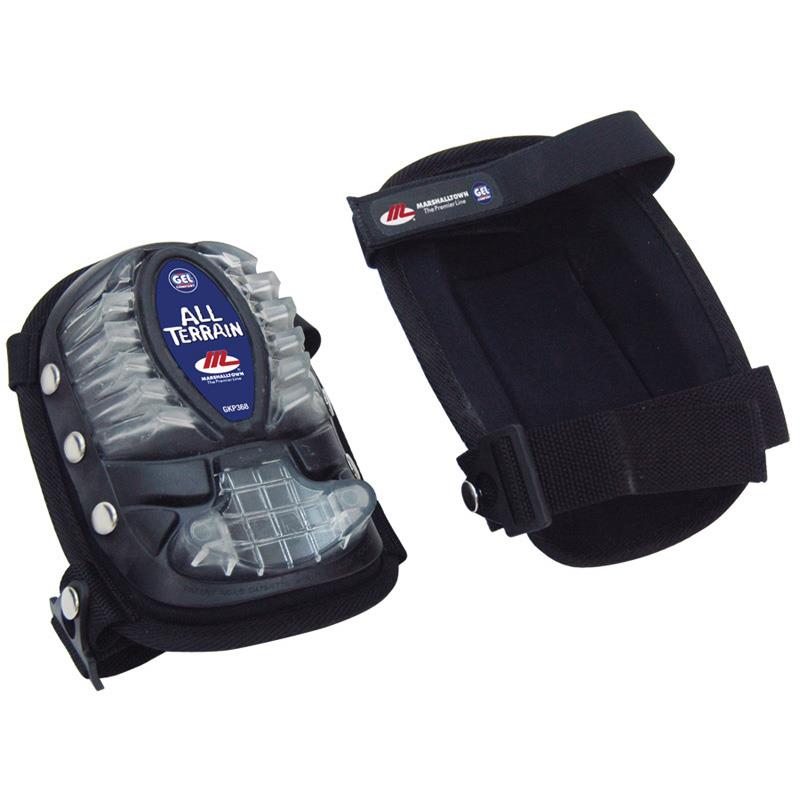 Marshalltown - Genouillères tout-terrain 6-1/2" x 9-1/2" avec gel injecté