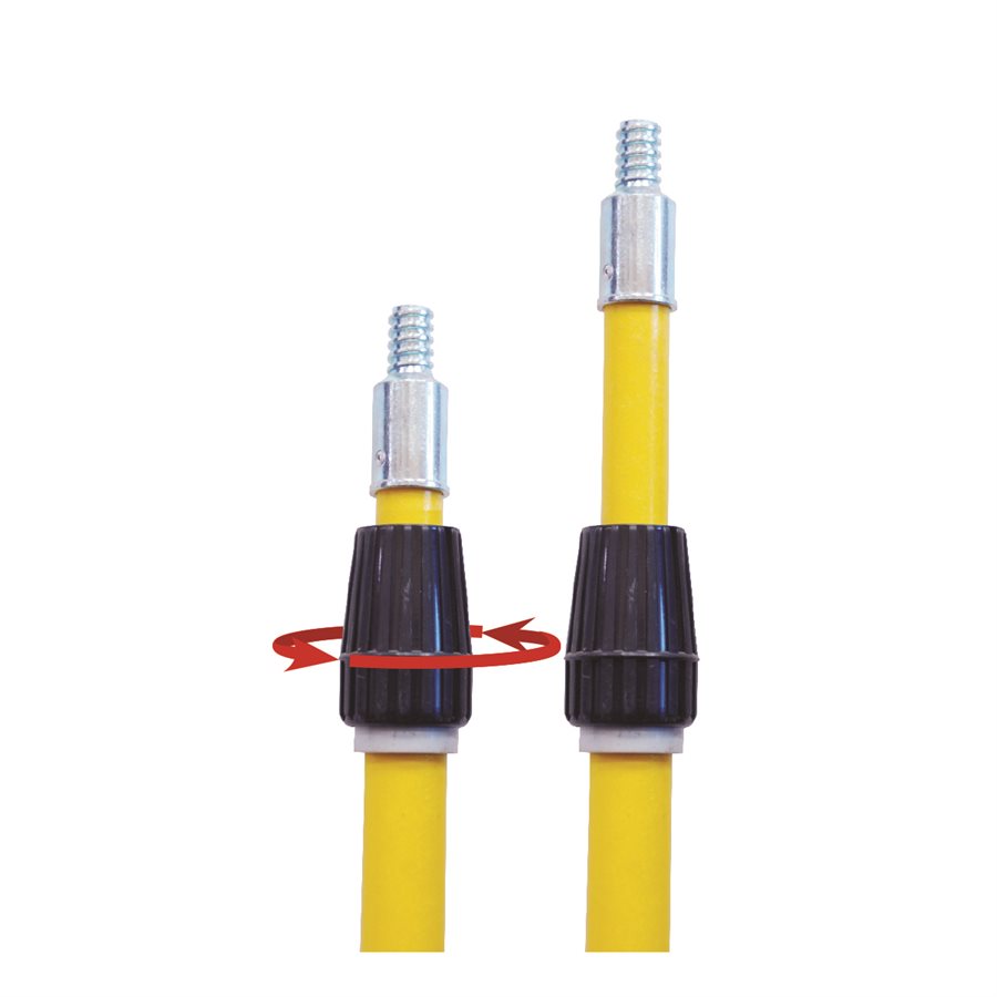 Toolway - Pole d'extension 4' à 8' Twist & Lock