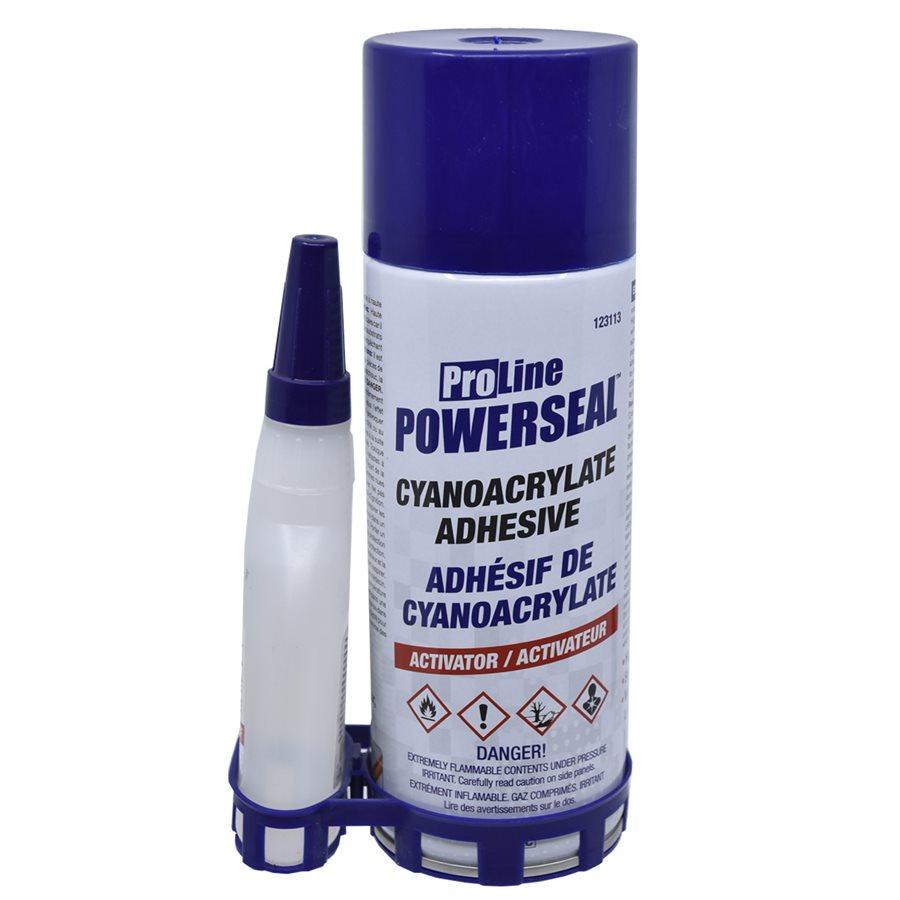 Toolway - Combo d'adhésif cyanoacrylate 100 g, 400 mL