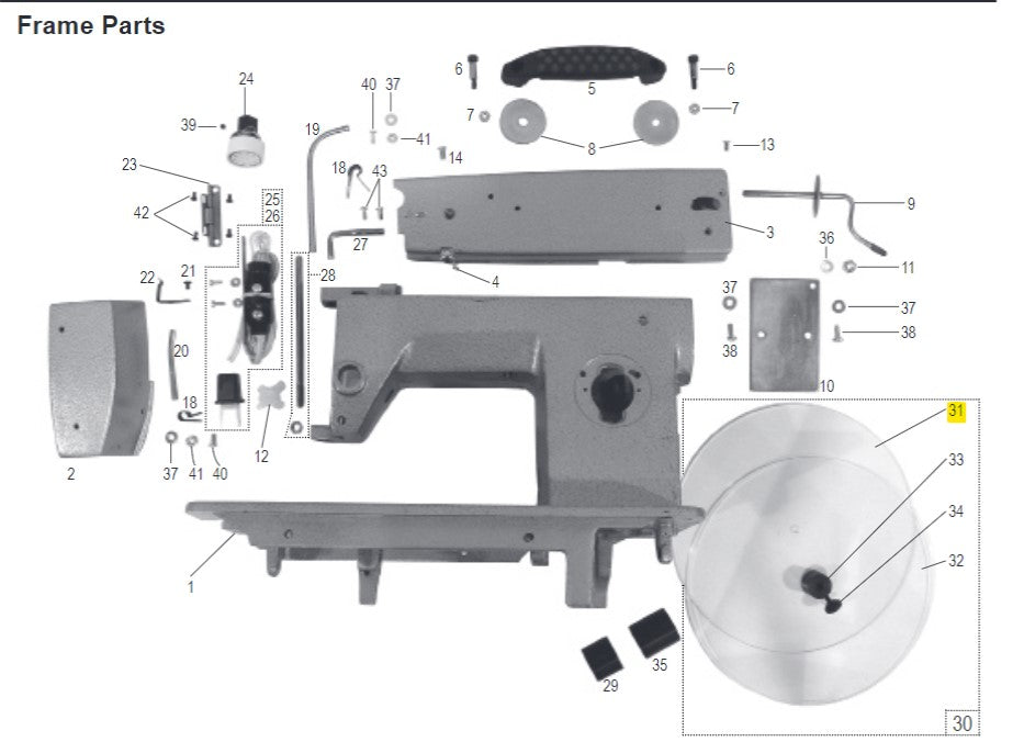 National Flooring Equipment - Disque avant 8-3/4" pour National 155 et National 126