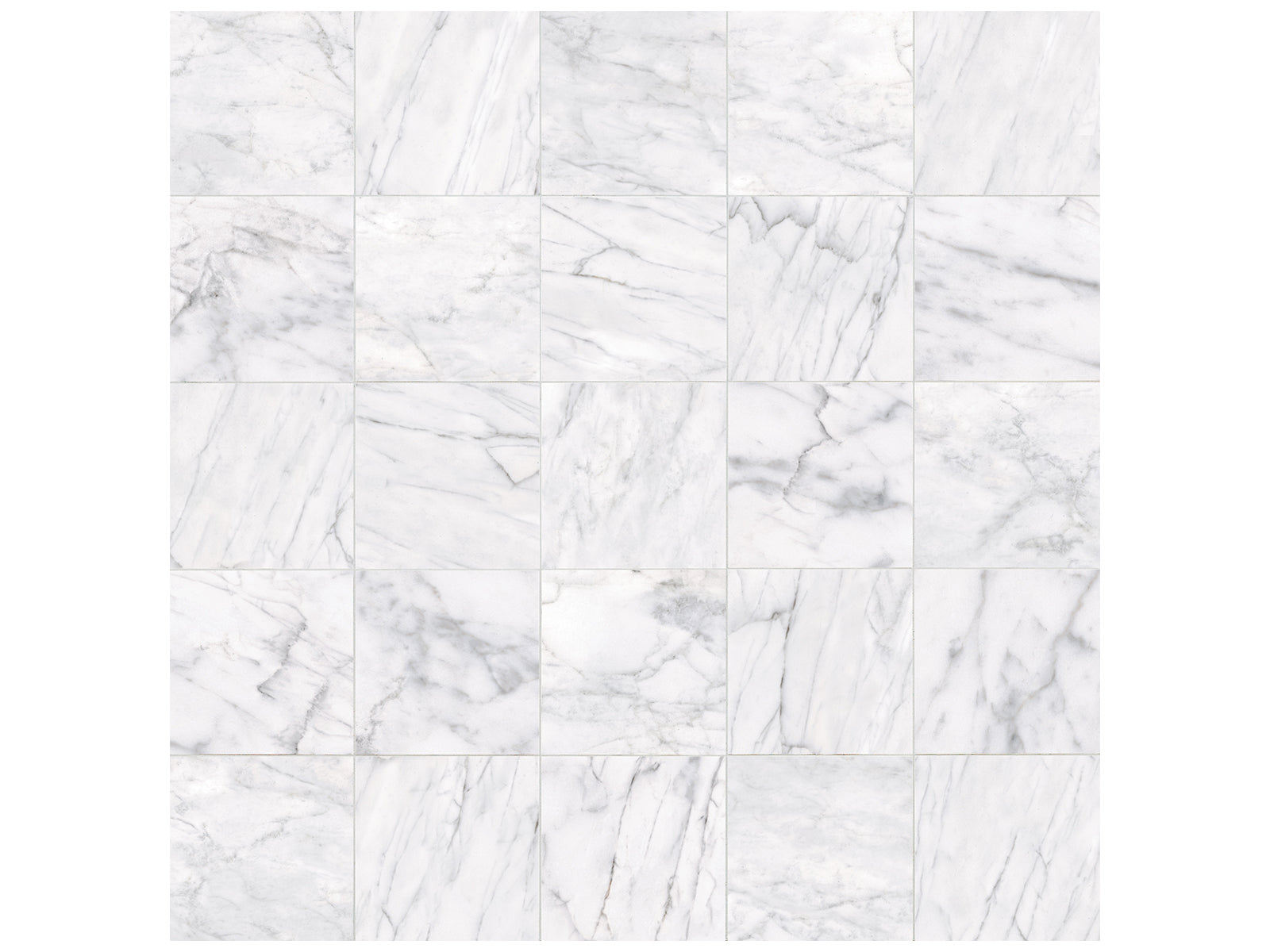 Anatolia - Plancher de céramique Classic Carrara Mat 12" x 12"