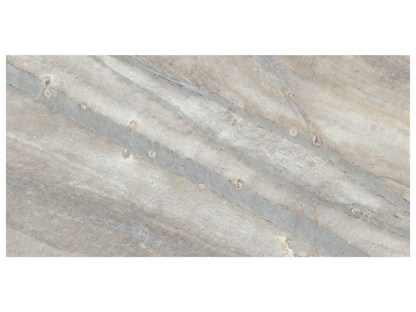 Anatolia - Evolution - Sand - Tuile de porcelaine émaillée aspect travertin, fini mat 30 x 60 cm (12 x 24 po)