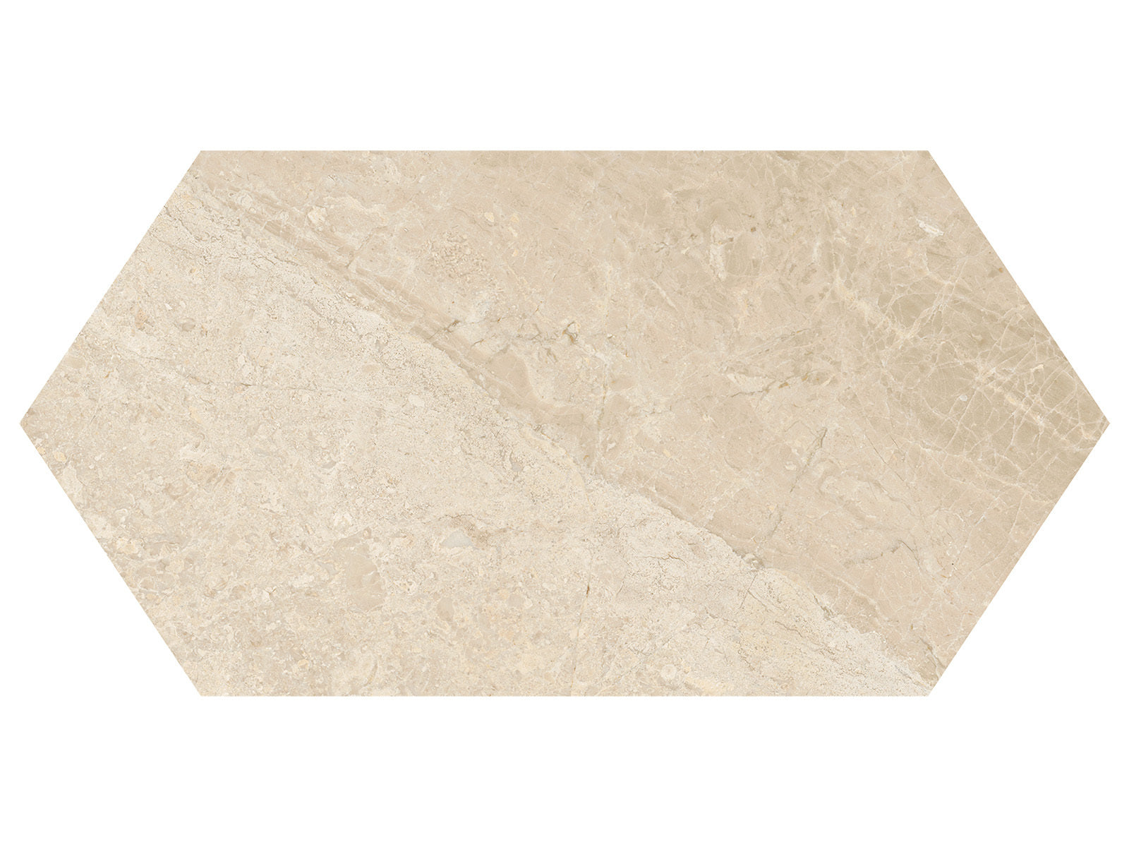 Anatolia - Impero Reale - Tuile picket de marbre, fini adouci 60 cm (24 po)