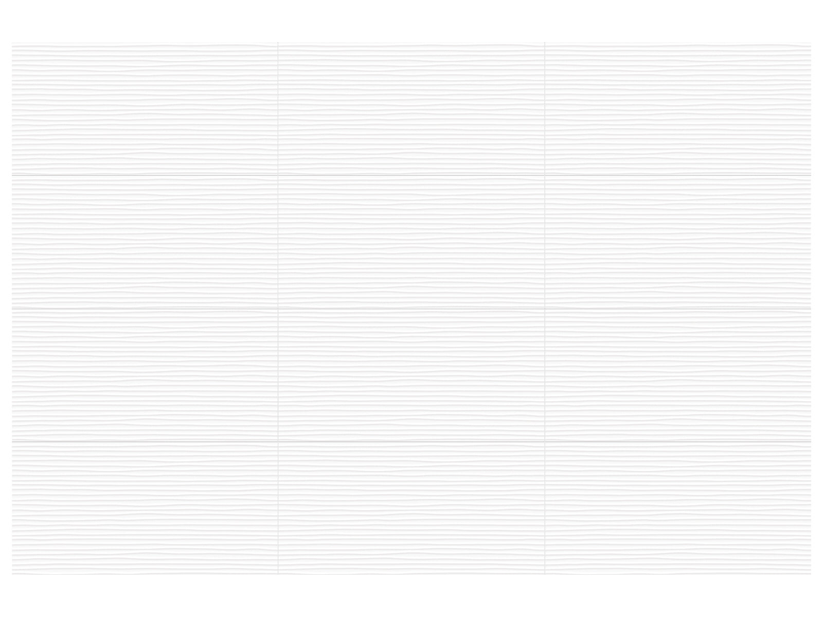 Anatolia - Céramique murale Linea White Magnitude Lustré 12" x 24"