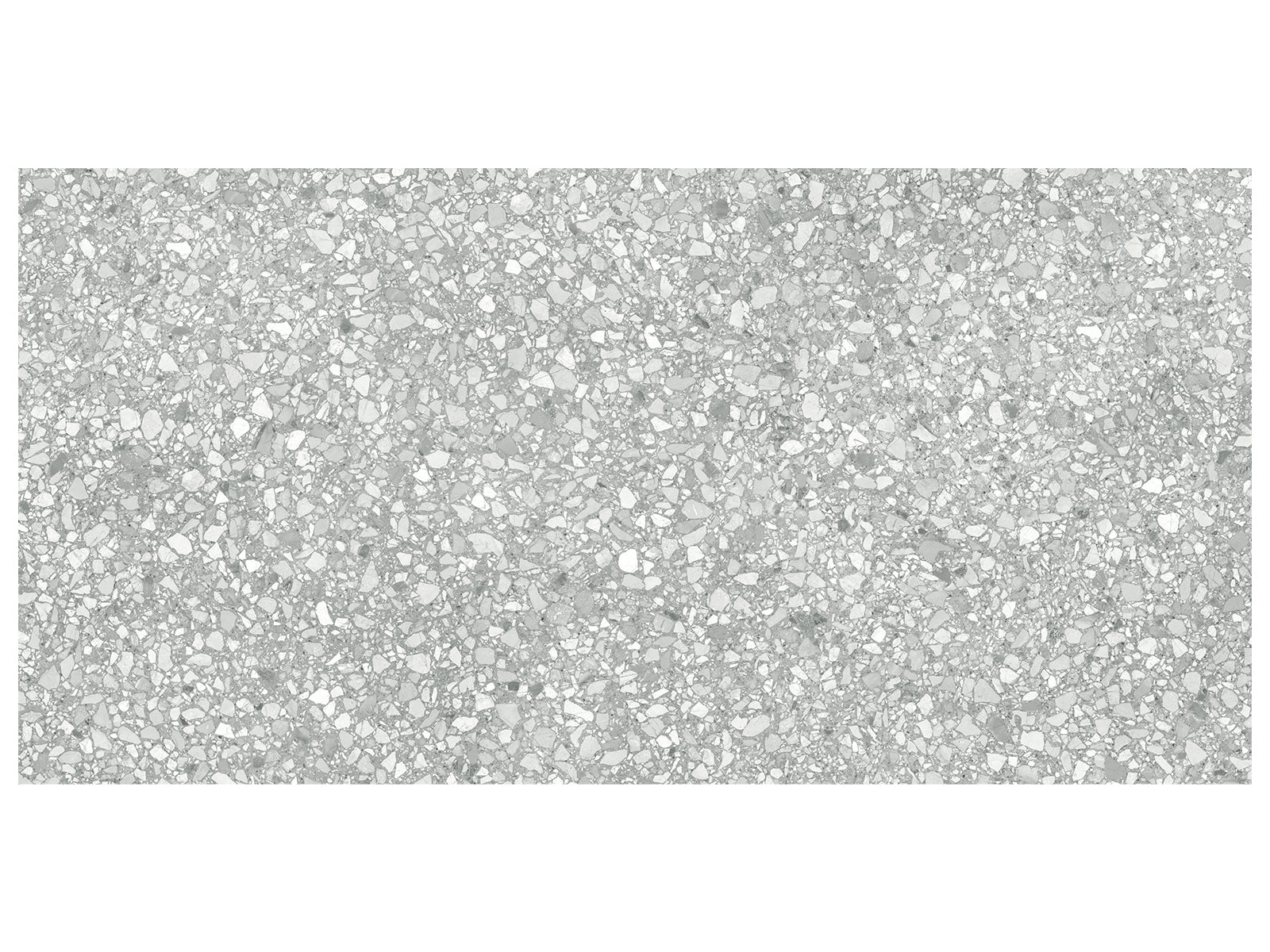 Anatolia - Station - Ash - Tuile de porcelaine à pâte colorée aspect terrazzo, fini mat, rectifiée 30 x 60 cm (12 x 24 po)
