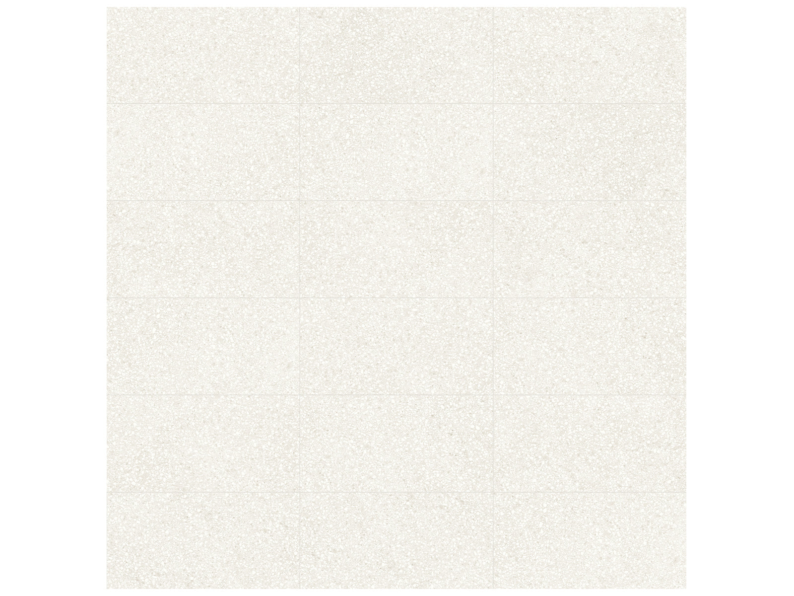 Anatolia - Station - Ivory - Tuile de porcelaine à pâte colorée aspect terrazzo, fini mat, rectifiée 30 x 60 cm (12 x 24 po)