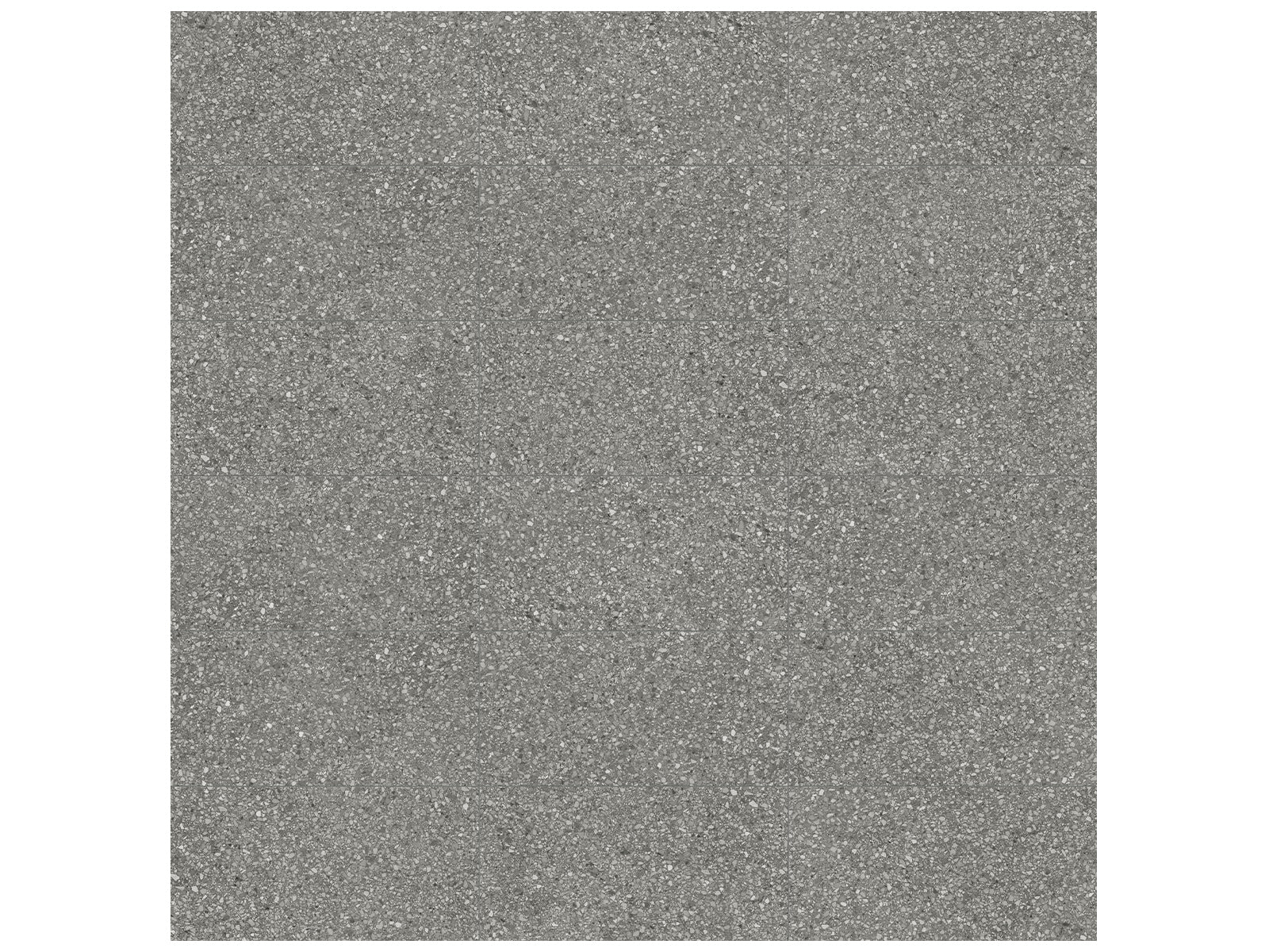 Anatolia - Station - Shadow - Tuile de porcelaine à pâte colorée aspect terrazzo, fini mat, rectifiée 30 x 60 cm (12 x 24 po)