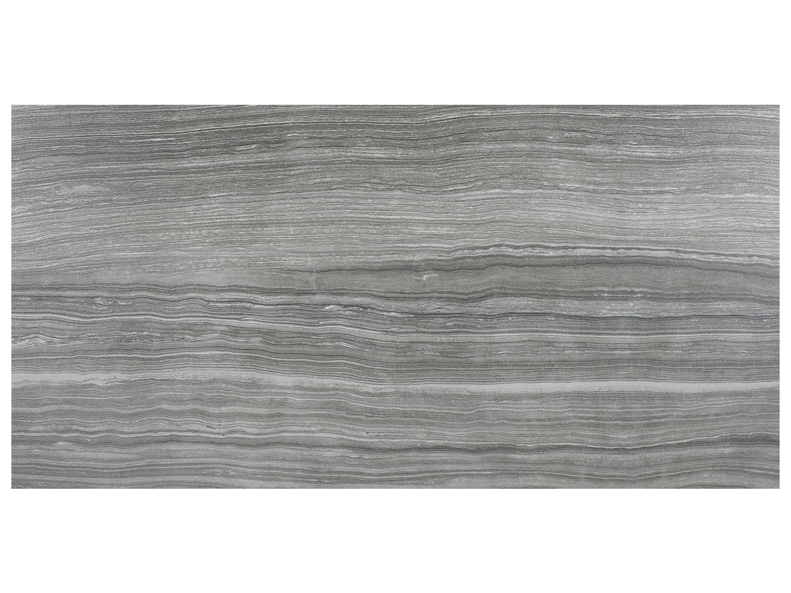 Anatolia - Eramosa - Carbon - Tuile de porcelaine émaillée aspect travertin, fini poli, rectifiée 30 x 60 cm (12 x 24 po)