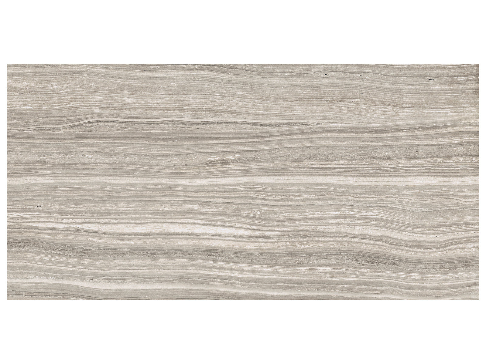 Anatolia - Eramosa - Clay - Tuile de porcelaine émaillée aspect travertin, fini poli, rectifiée 30 x 60 cm (12 x 24 po)