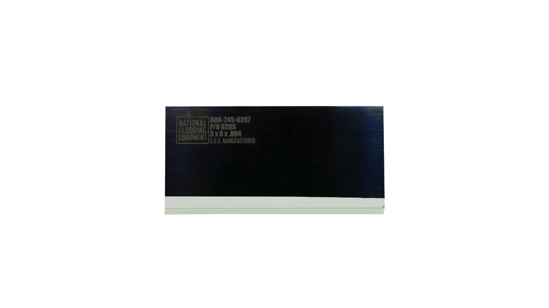 National Flooring Equipment - Lame fendue - 3" x 10" x 0.062"