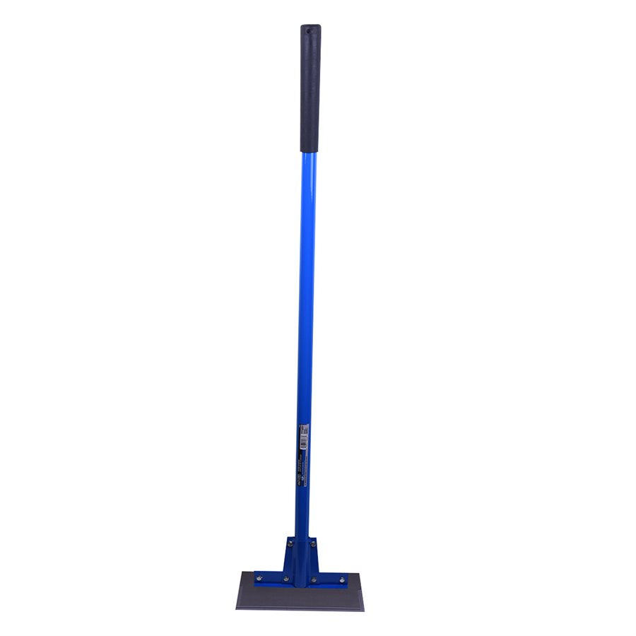 Toolway - Grattoir de sol avec manche en fibre de verre 12" x 48"
