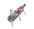Montolit - 51-1/2" gradué en pouces - Coupe céramique manuel Masterpiuma Power 5 ||131P5INCH