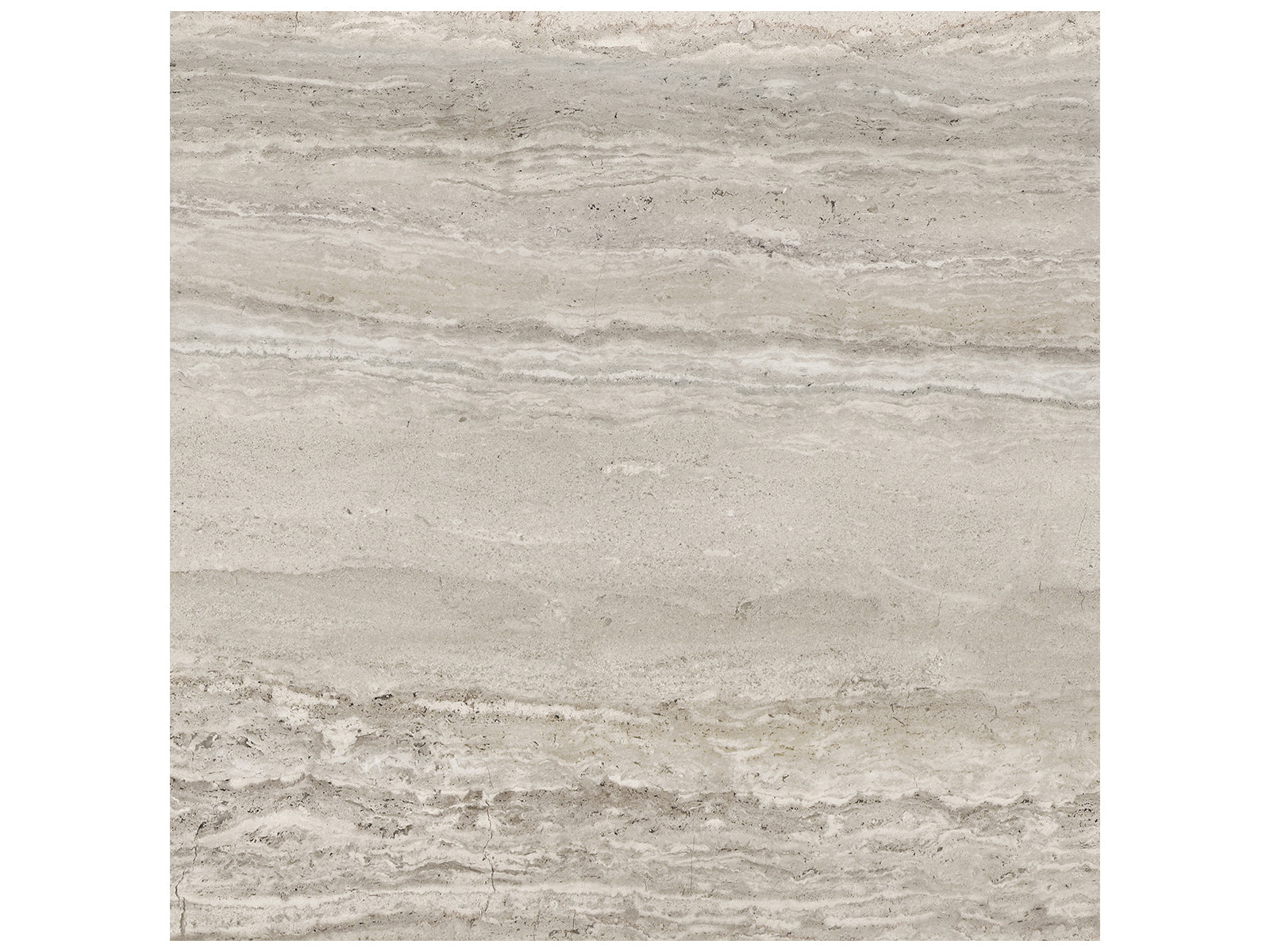 Anatolia - Precept - Clay - Tuile de porcelaine émaillée aspect travertin, fini mat 33 x 33 cm (13 x 13 po)