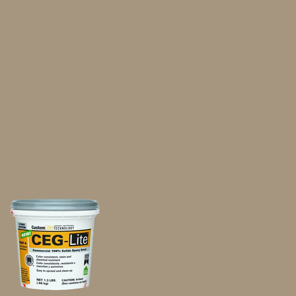 Custom Building Products - Coulis époxy CEG-Lite Partie A #145 Light Smoke 1.3 lb