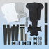 Proknee - Modèle 0714 Standard - Kit de reconstruction complet avec insert en mousse 1" - 22"