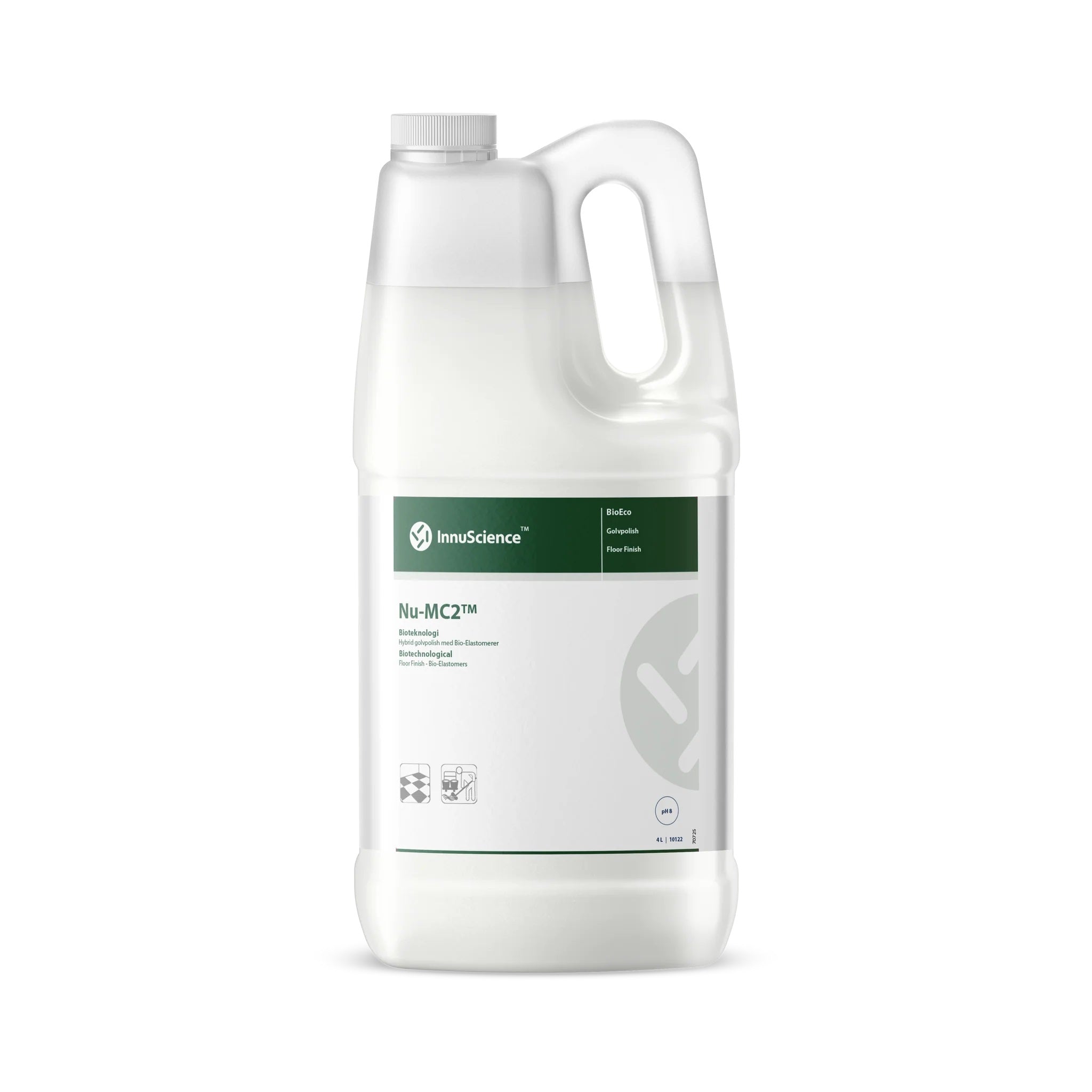InnuScience - Fini à plancher hybride avec Bio-Élastomères 10 Nu-MC 2 - 4 L