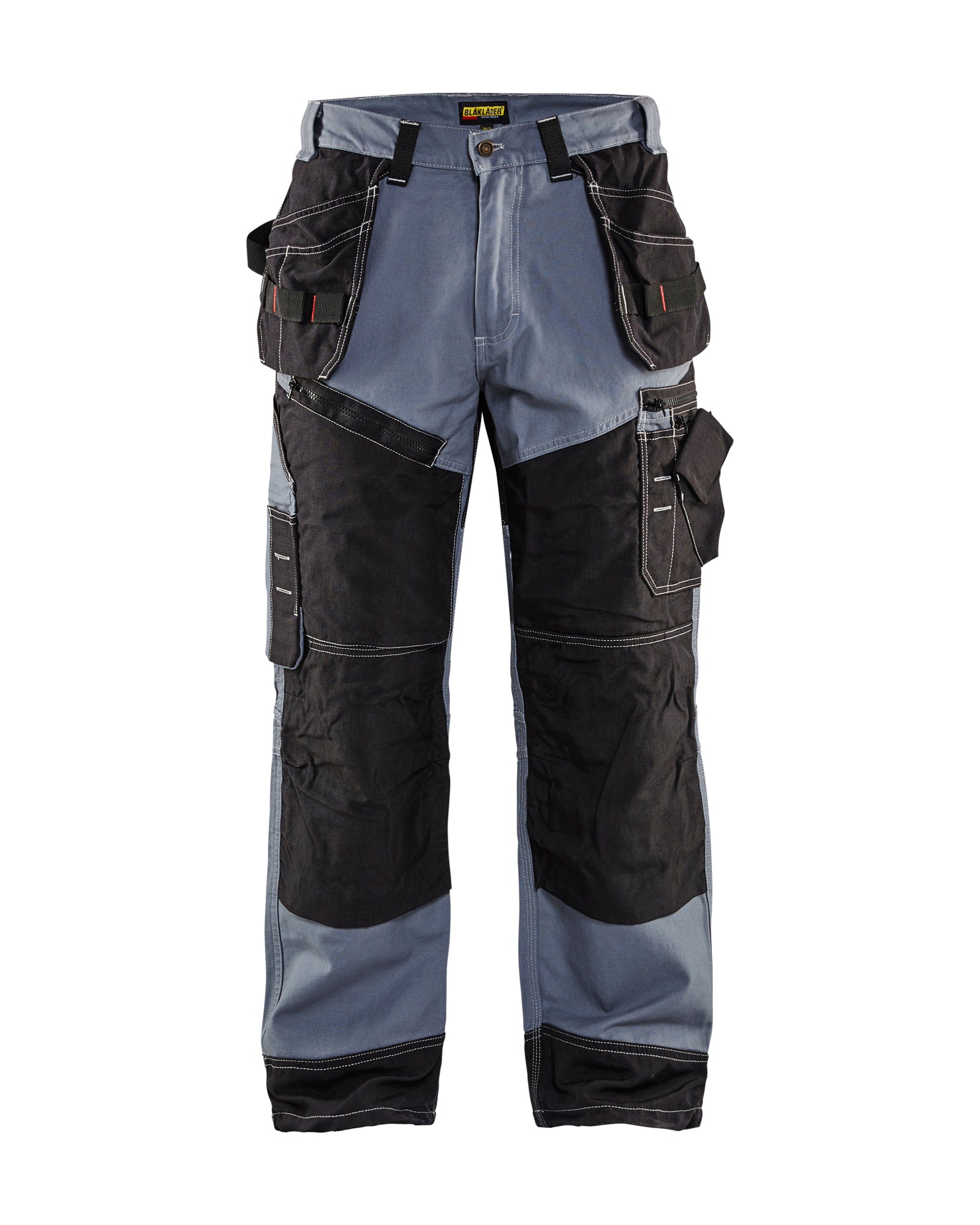 Blaklader - Pantalon de travail x 1600 Grey/Black Craftsmen - grandeur 30/30