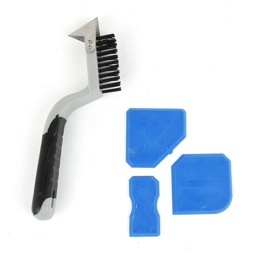 Toolway - Kit d'outils pour le retrait de calfeutrage (paquet de 4)